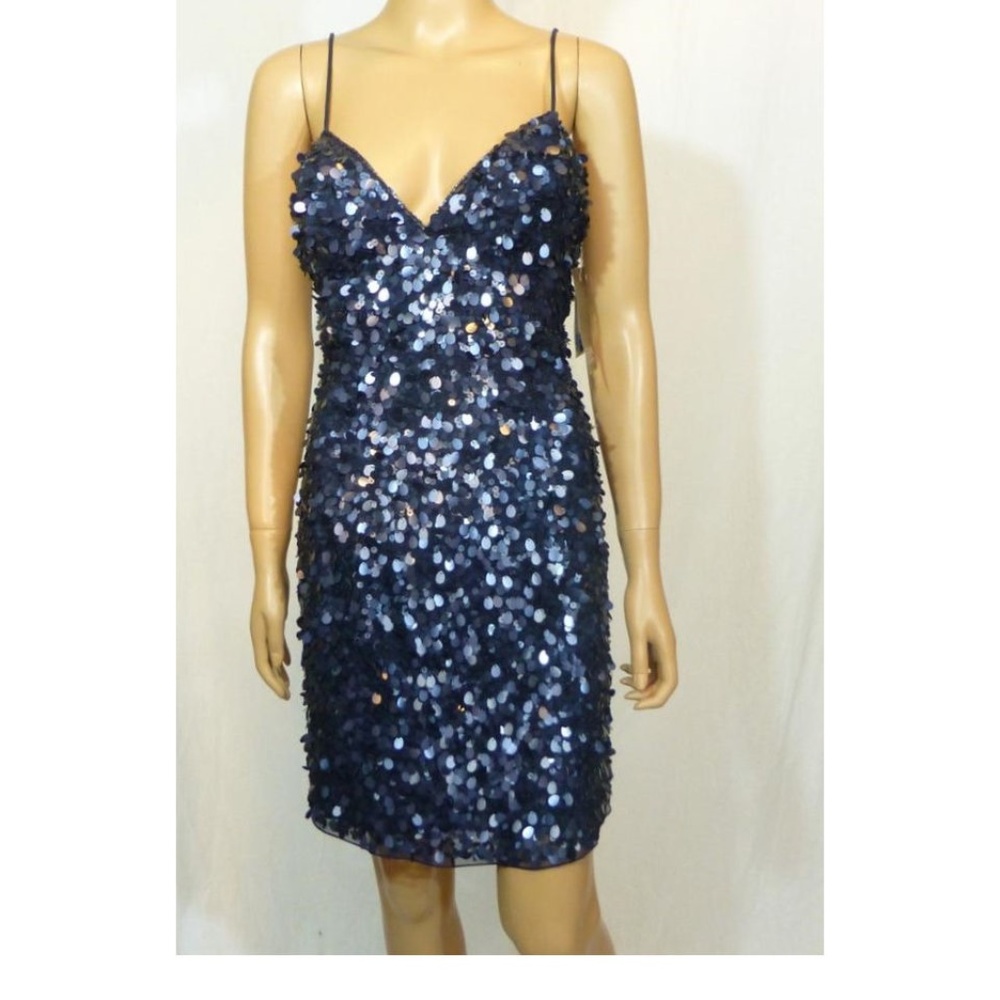 NEW Sean Collection Spaghetti Strap Sequin Dress